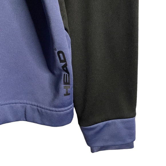 Head Men's Black Power Full Zip Athletic Hood Jacket - Picture 4 of 11